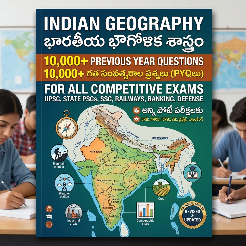 Geography Previous Year Questions Chapterwise Test Series